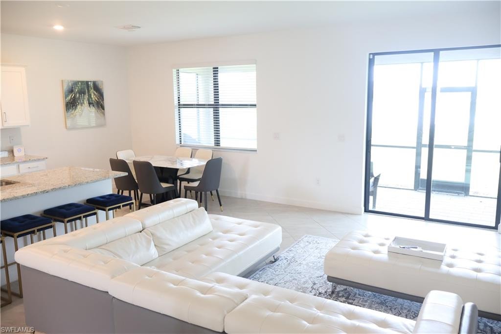 Living/Dining Open Concept Area
