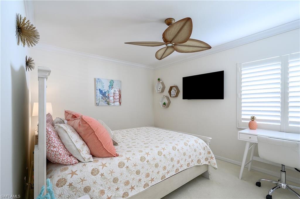 2nd bedroom with queen size bed, desk and perfect for your family and guests