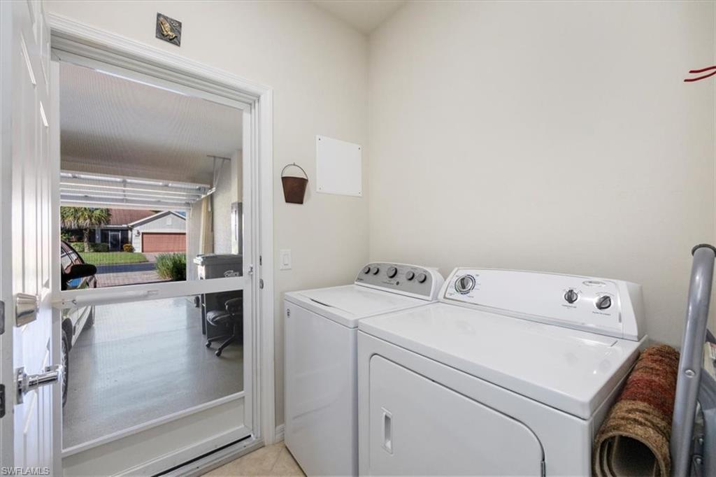 Added screen door to laundry room