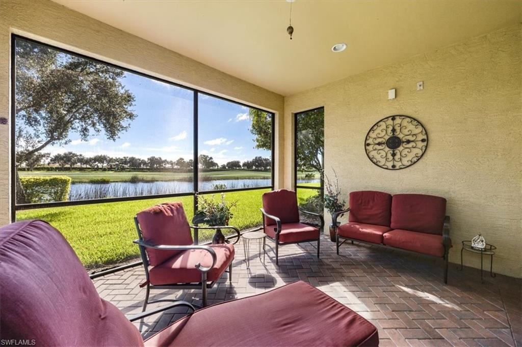 Lanai with Water/Golf View