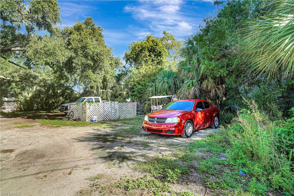 View of vehicle parking