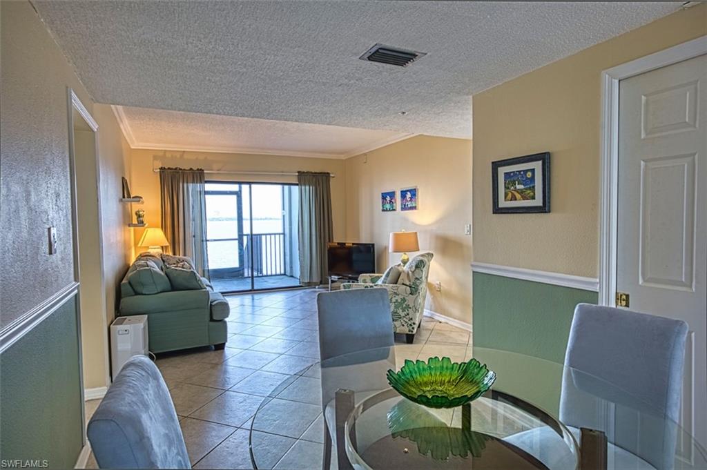 Tiled living area