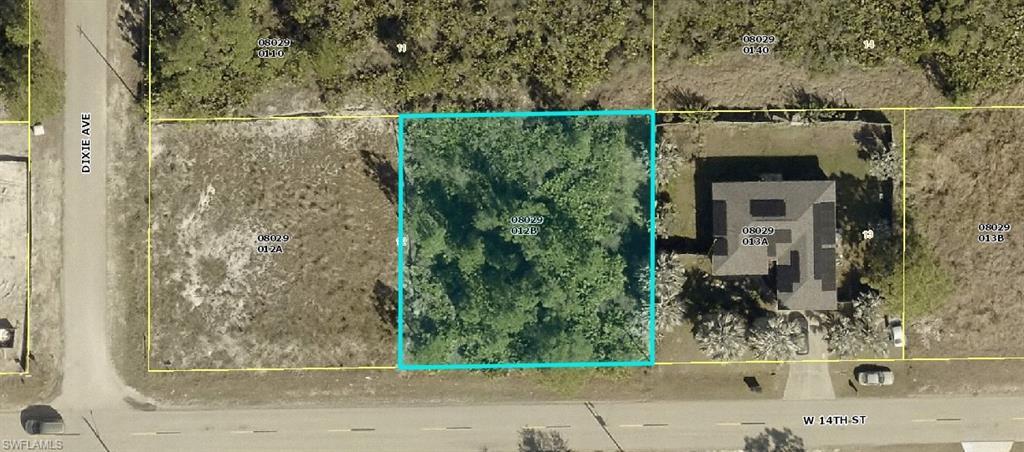 Aerial view of property's location