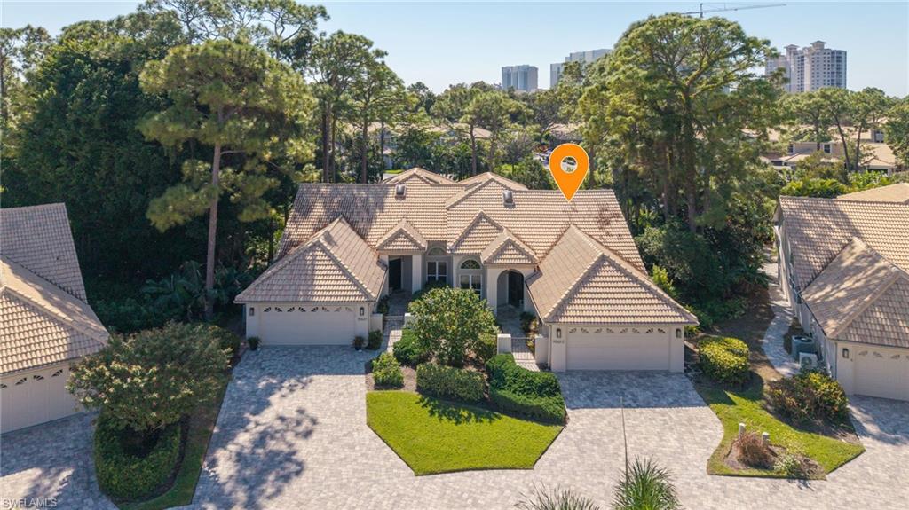 This attached villa is beautifully landscaped in such a way, you might forget it's an attached villa!