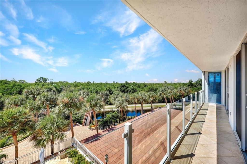 Terrace with partial Gulf View