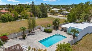 Flamingo Village pool and clubhouse