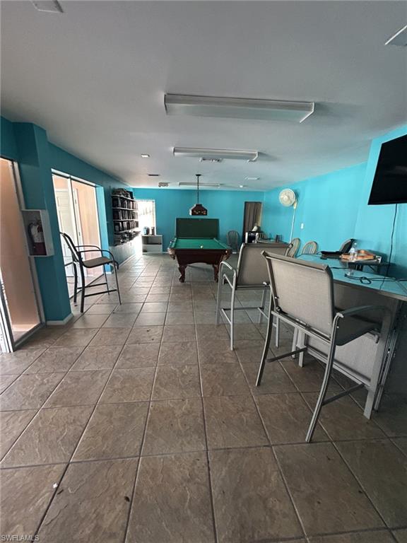 Clubhouse with Pool Table