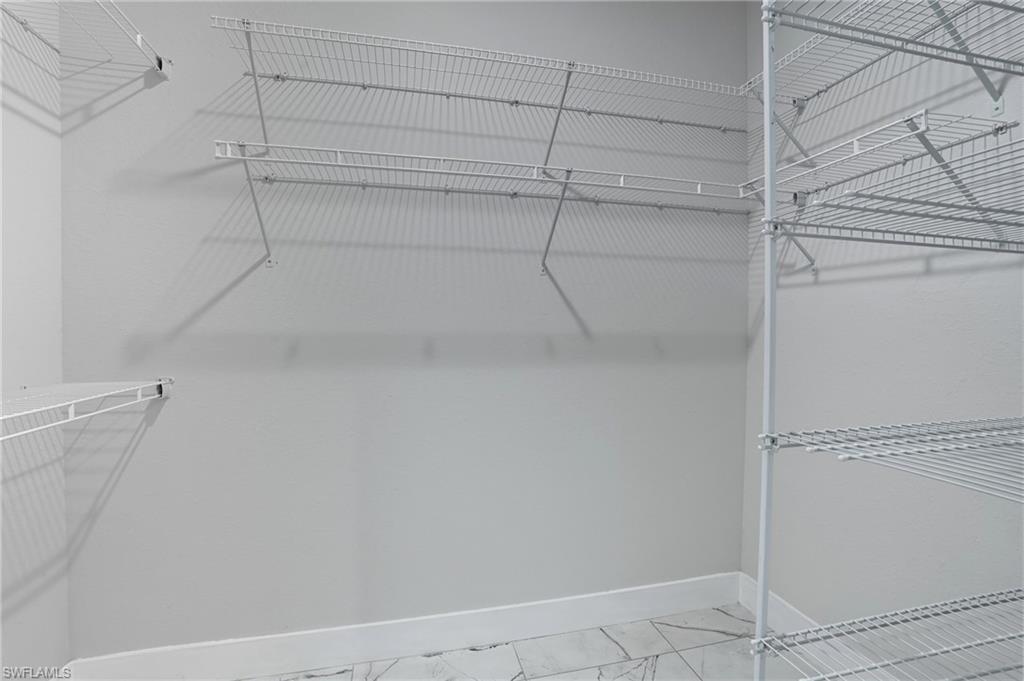 View of spacious closet