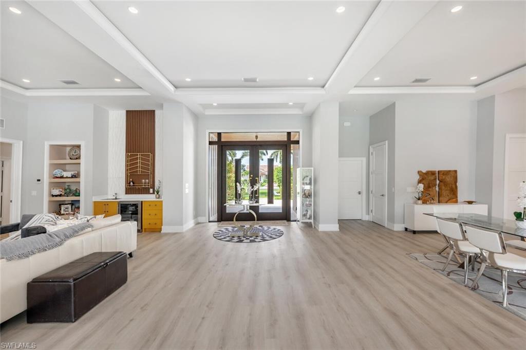 Front door entry and foyer area.