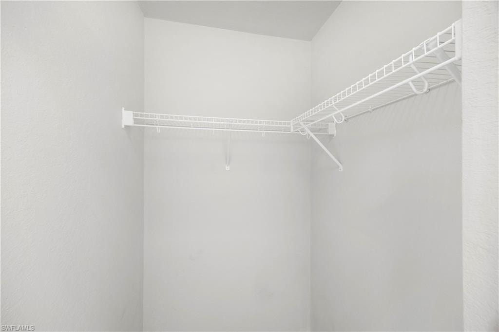 View of spacious closet