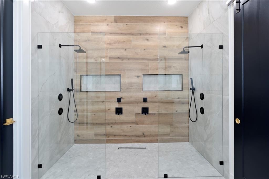 Bathroom with walk in shower