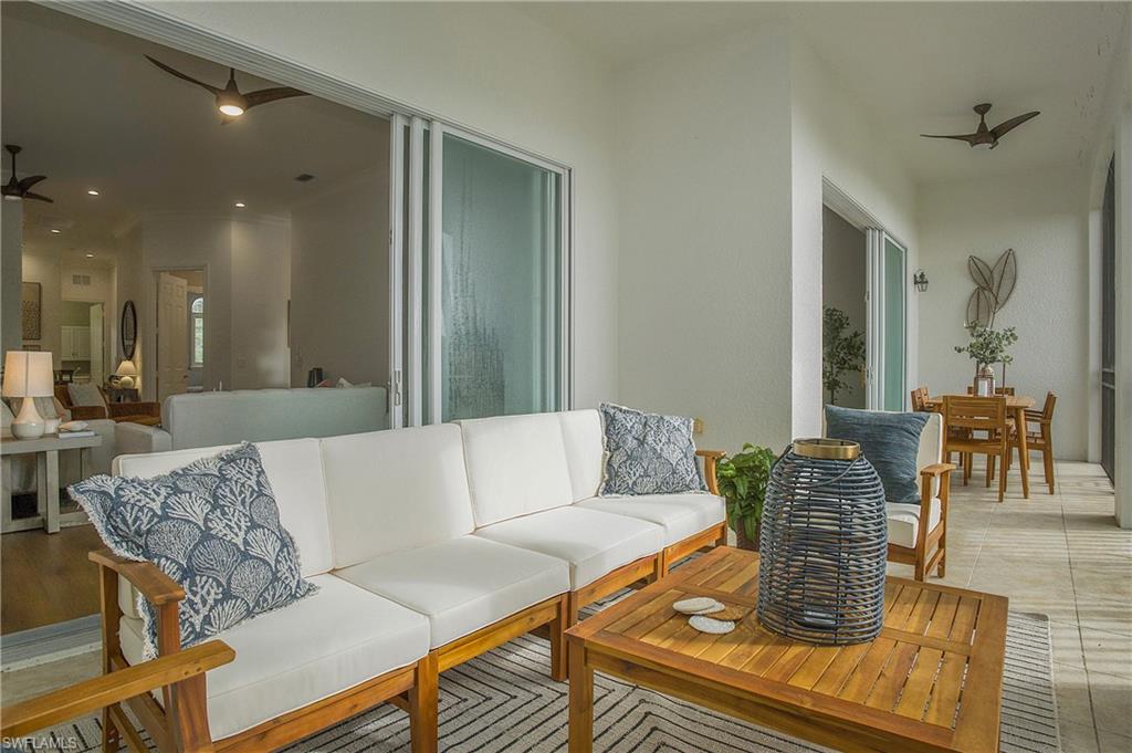 Large screened lanai