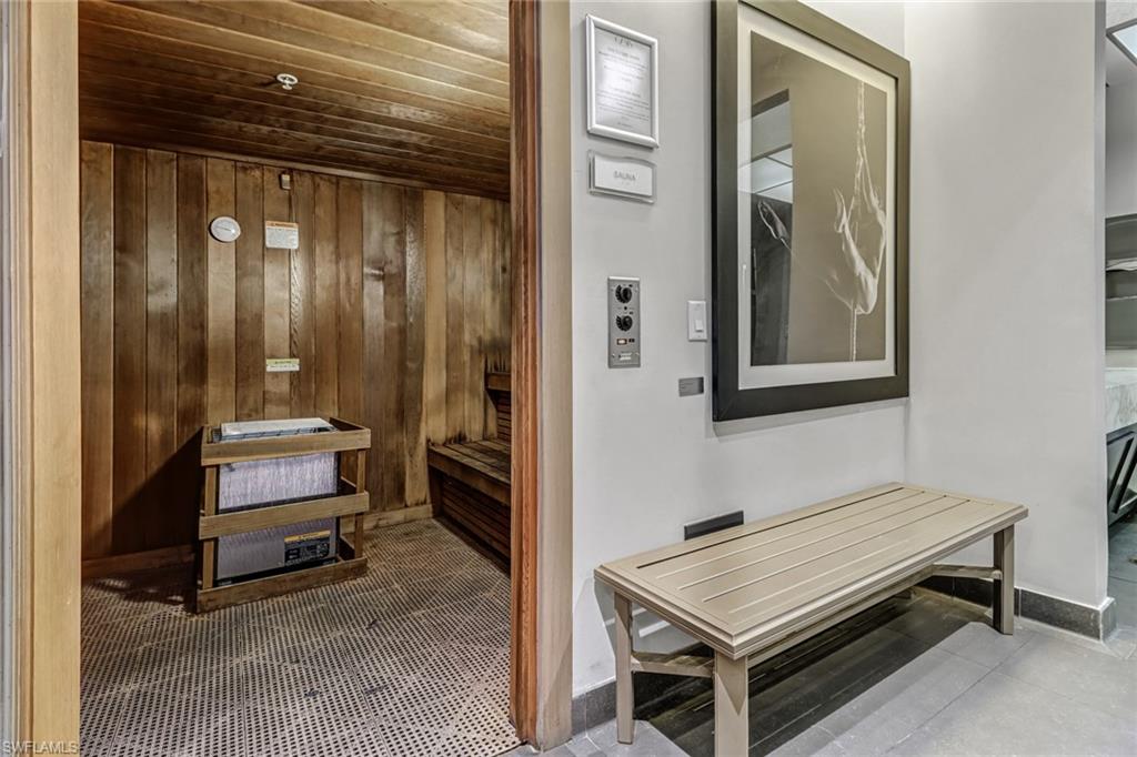 View of sauna