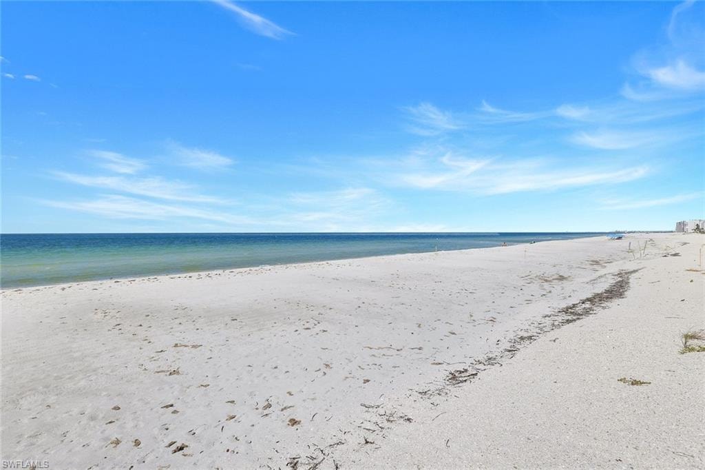 Water view with local beach