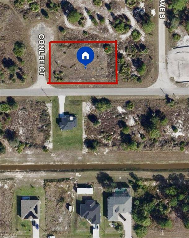 Map / location featuring property parcel outlined