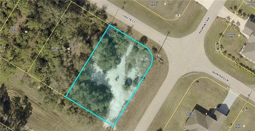 Map of property location featuring property parcel outlined