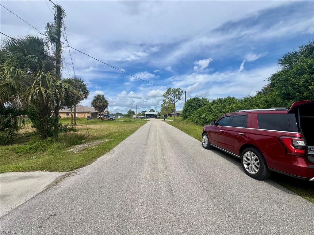 View of asphalt road