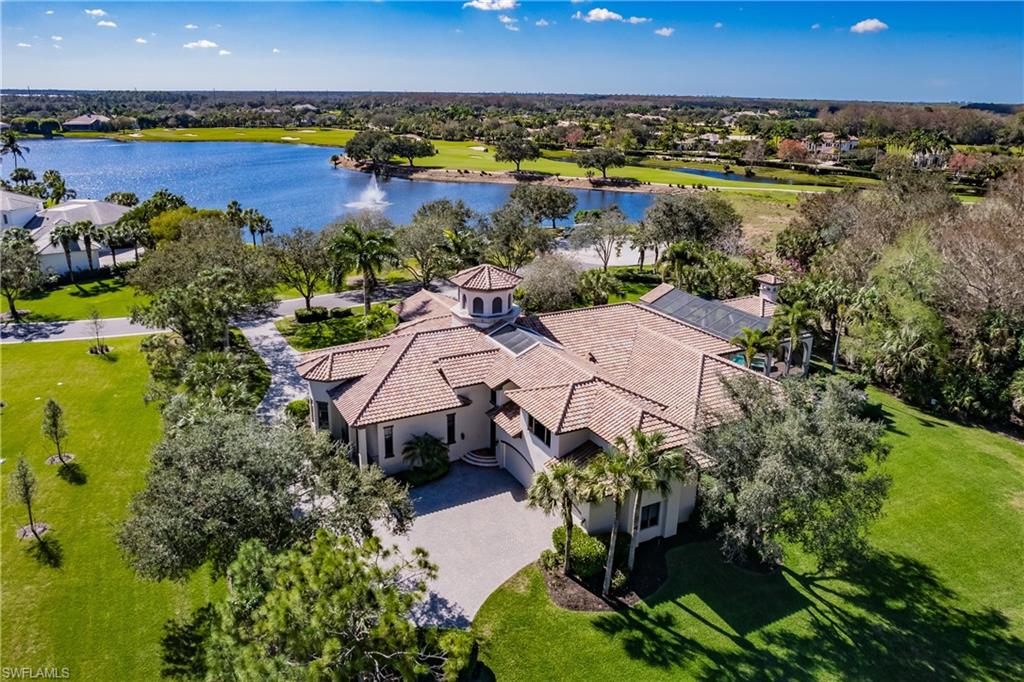 Aerial View-Home, Lake, & Preserve