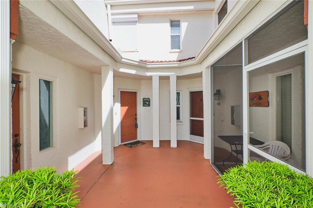 Entrance to property from street side