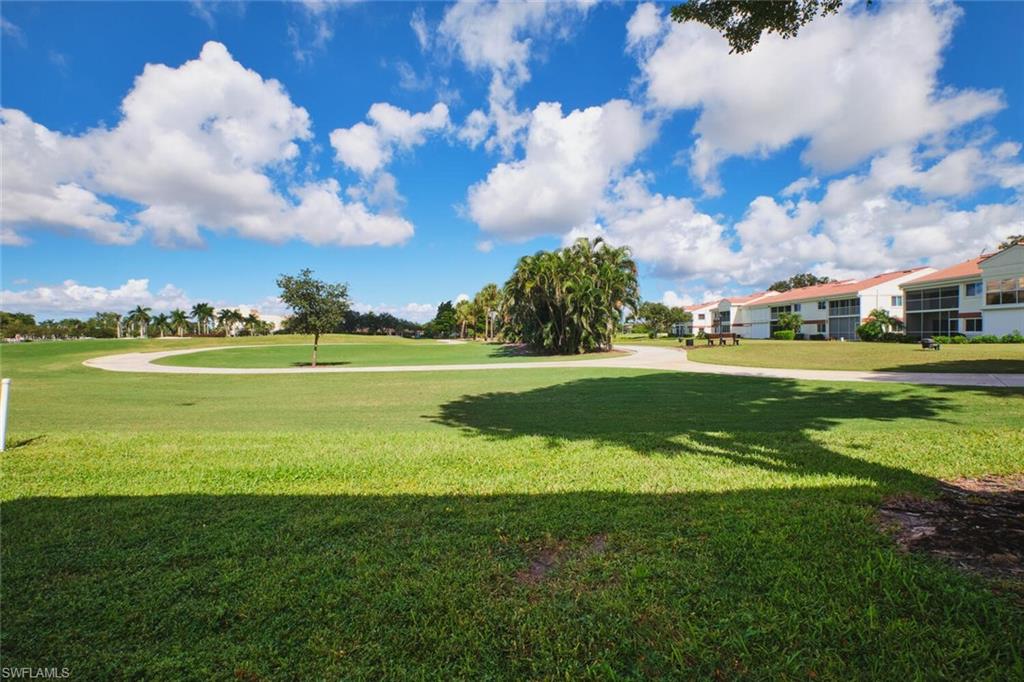 Surrounding community with view of golf course