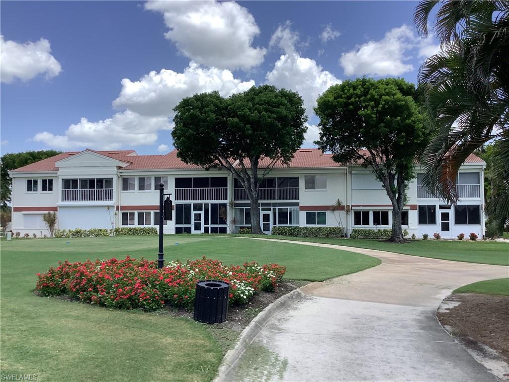 Back of building as seen from golf course