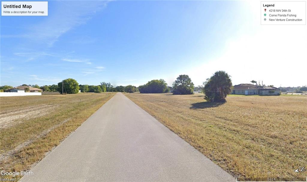 Street view towards East