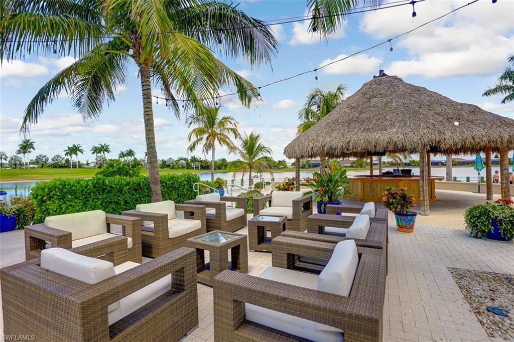 Tiki Bar with TV's