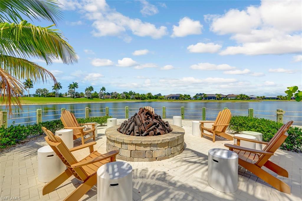 Enjoy the Fire Pit after Sunset