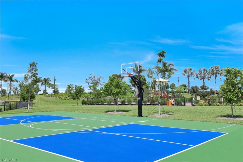 Basketball and Playground