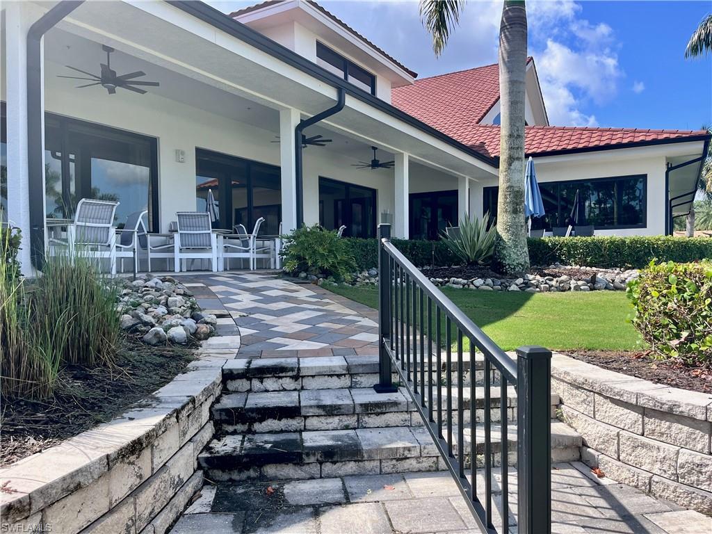 View of patio at the clubhouse
