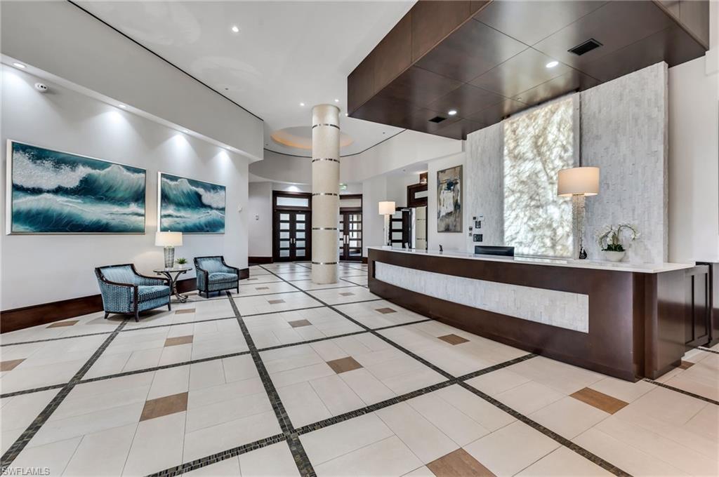 Azure Entry Reception Area