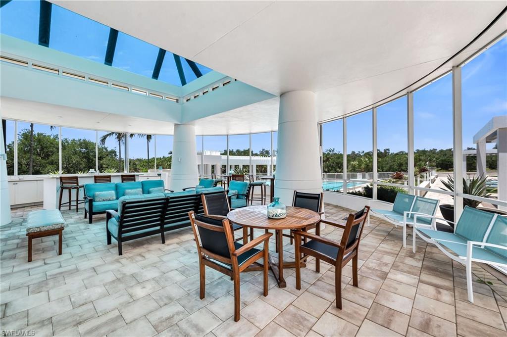Azure Screened Poolside Cabana