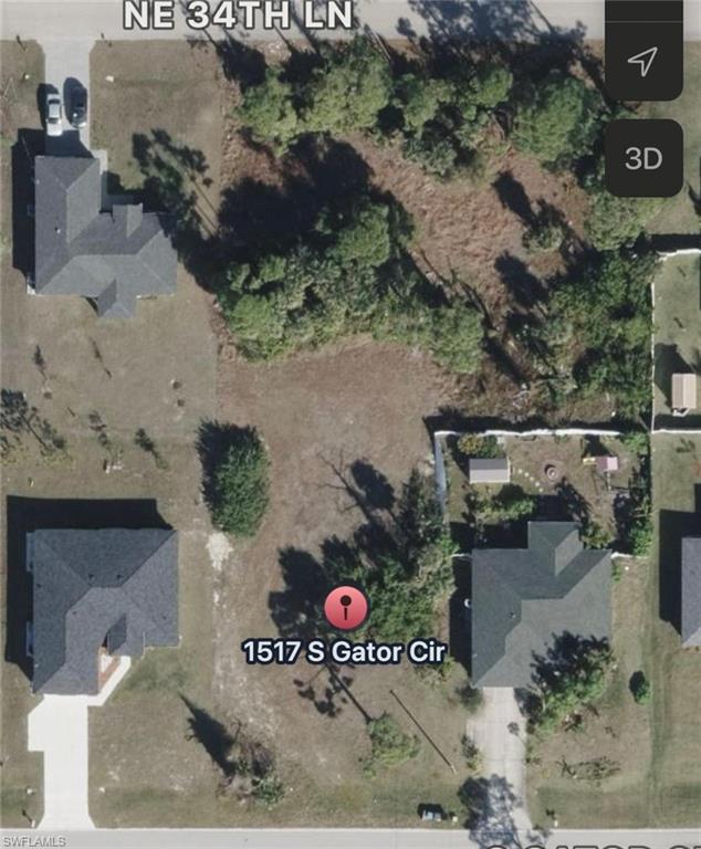 Aerial overview of property's location