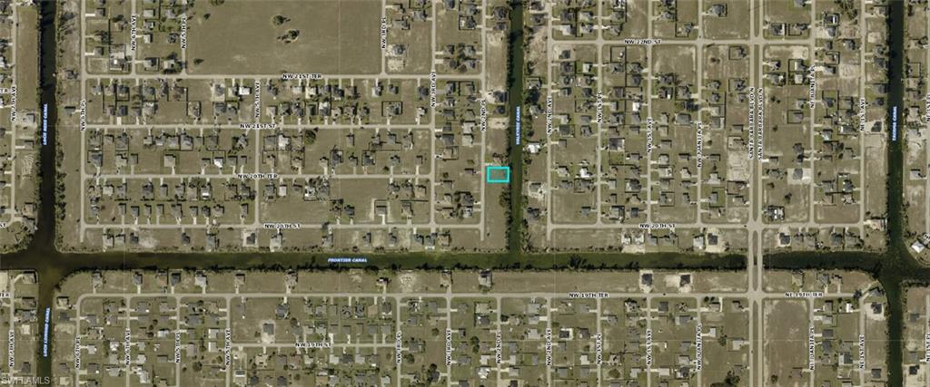 Aerial overview of property's location
