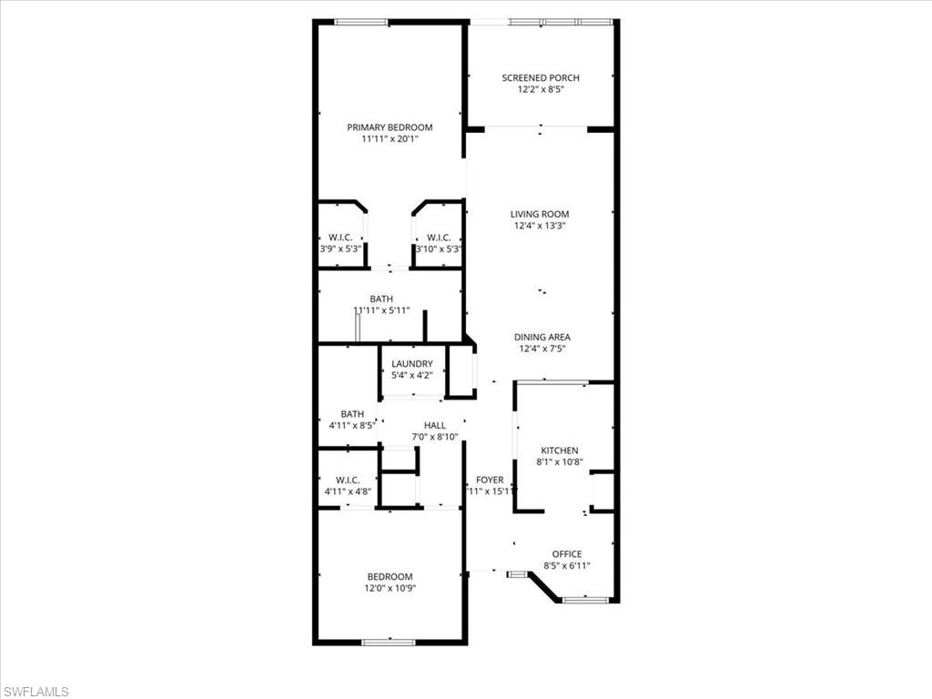 View of floor plan / room layout
