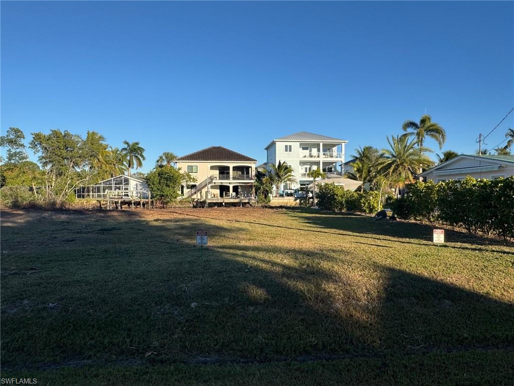 View of green lawn