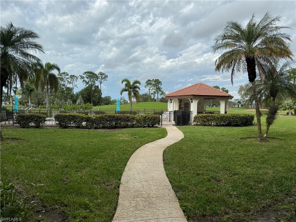 Walk Way To Pool