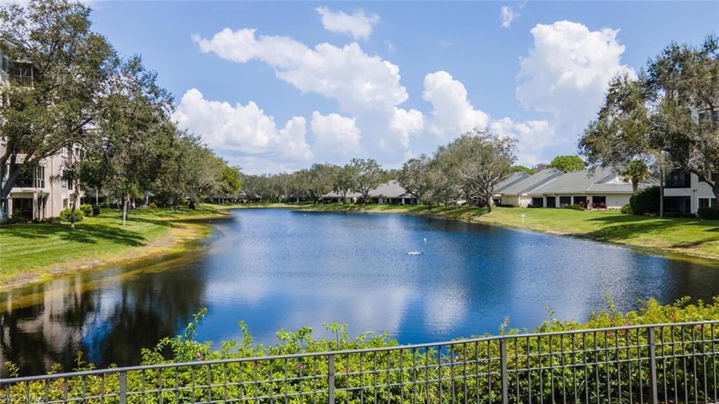 Water view within the community