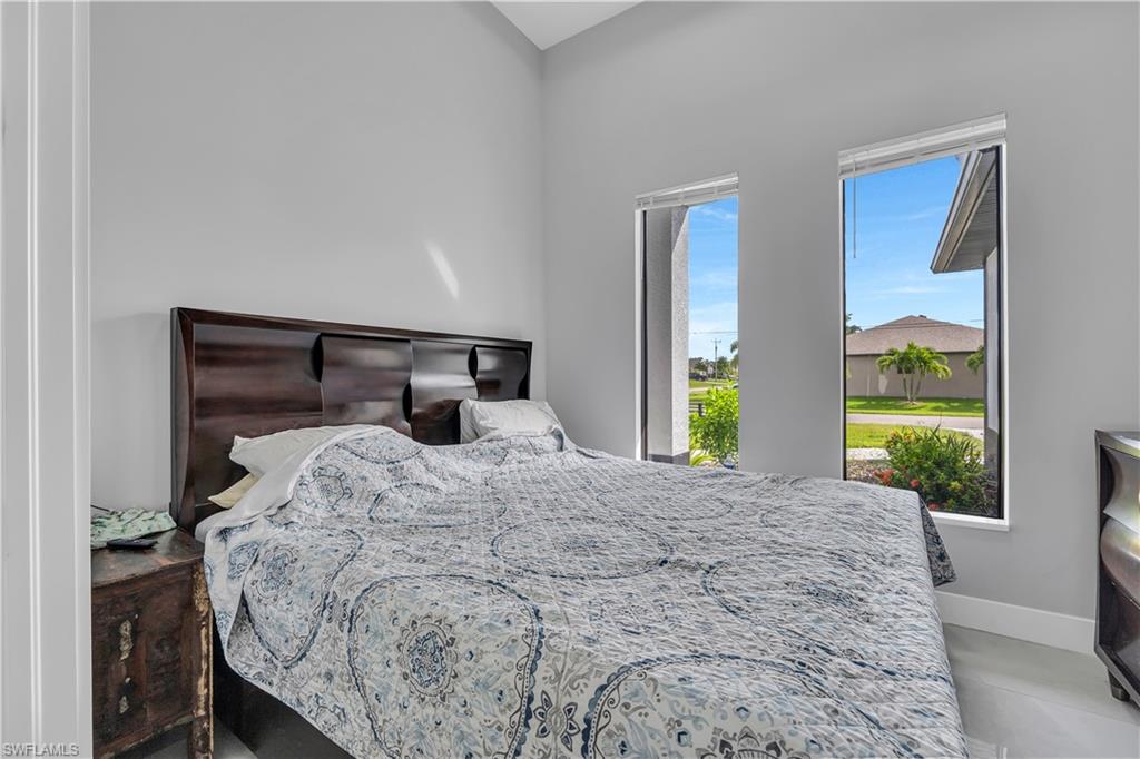 Bedroom featuring baseboards