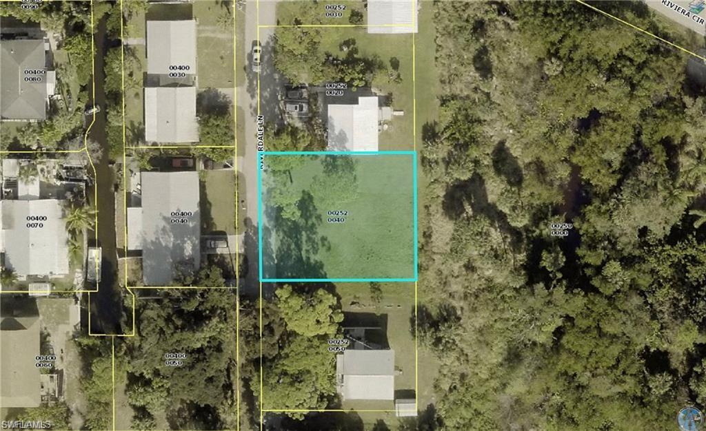 Aerial view of property's location