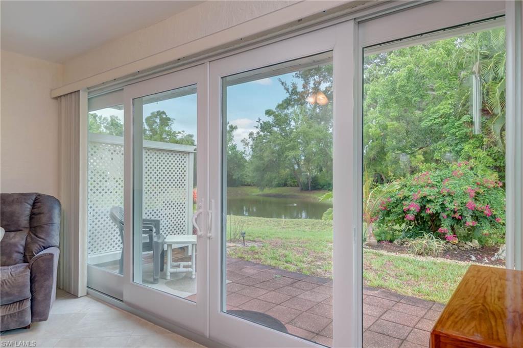 Enclosed Lanai with Heavy Sliding Doors