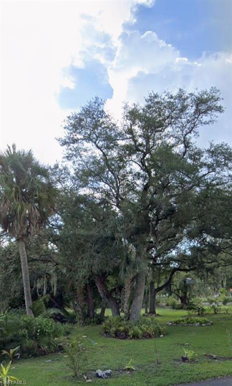 View of cleared undeveloped land along Billy’s Creek