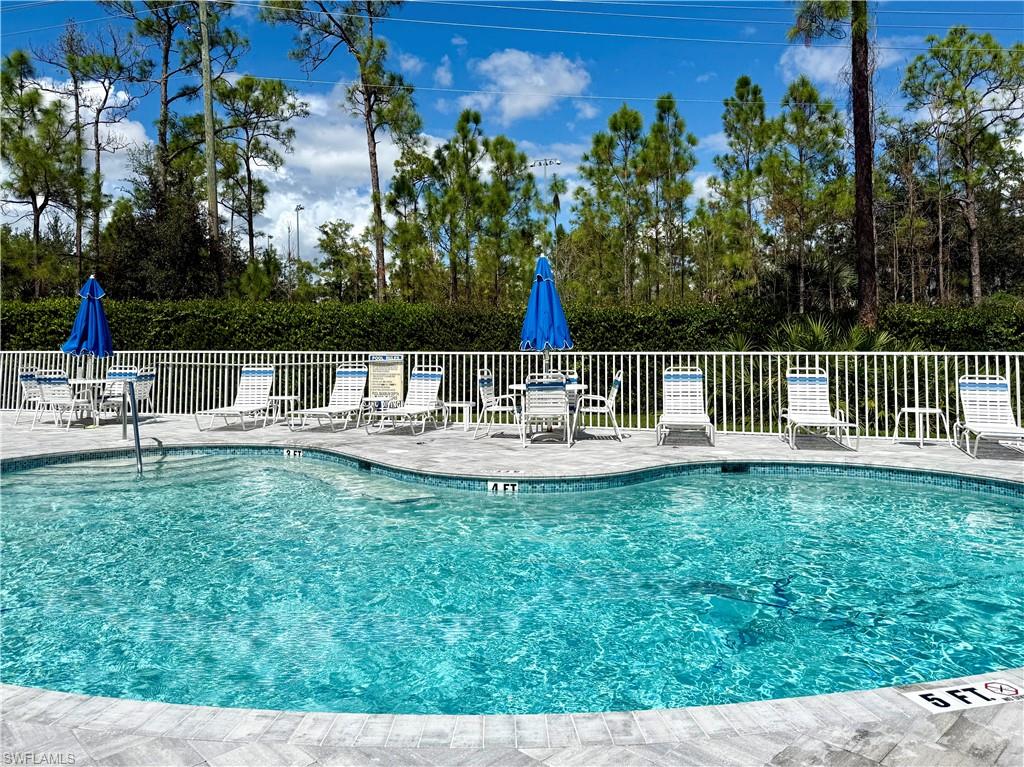 Second Community pool with a patio area