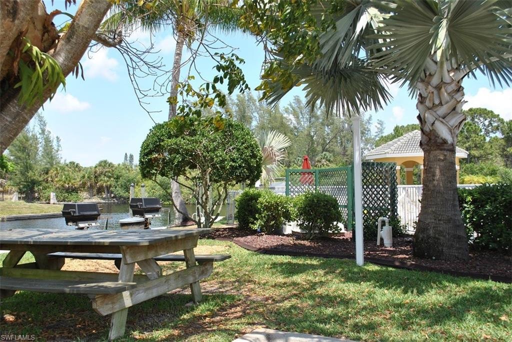 View of property's community featuring a patio