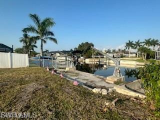View of dock area