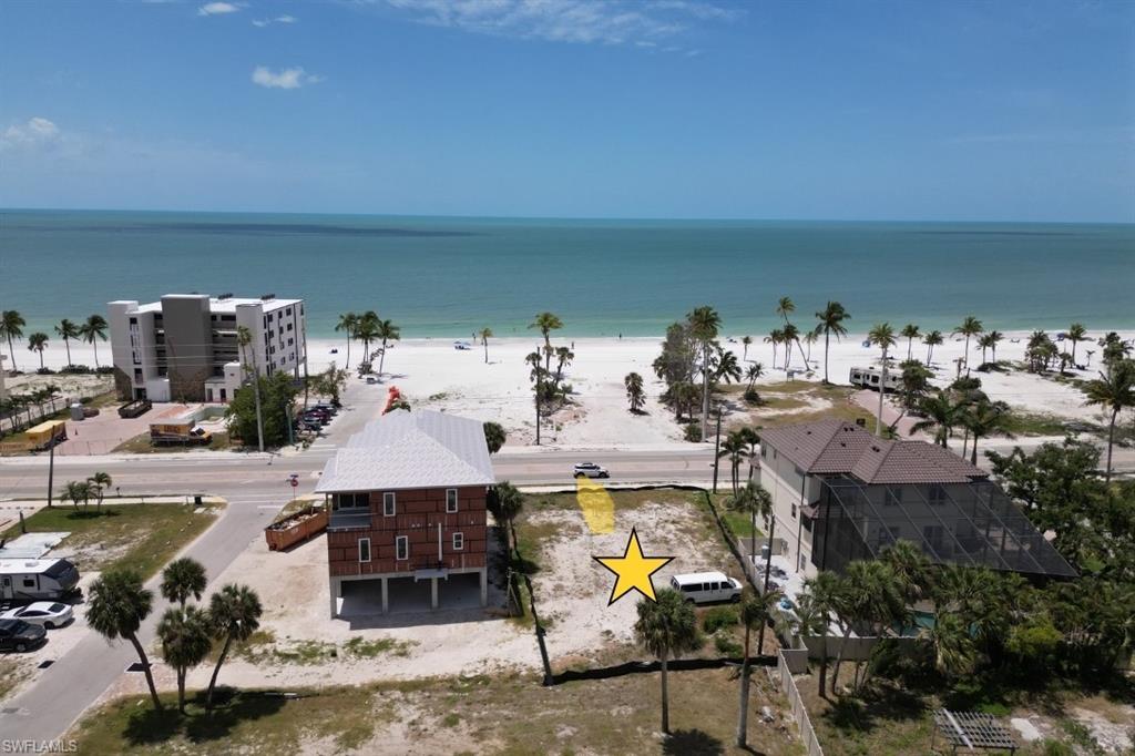 Water view with local beach