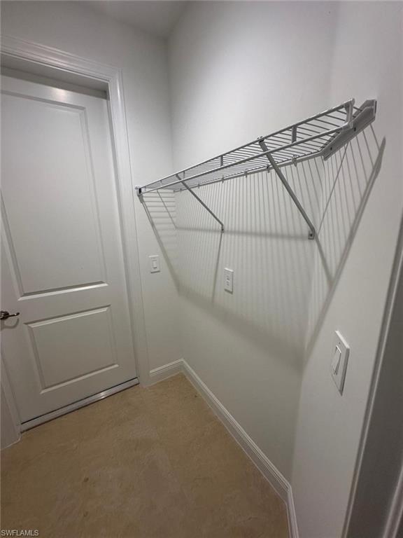 View of spacious closet