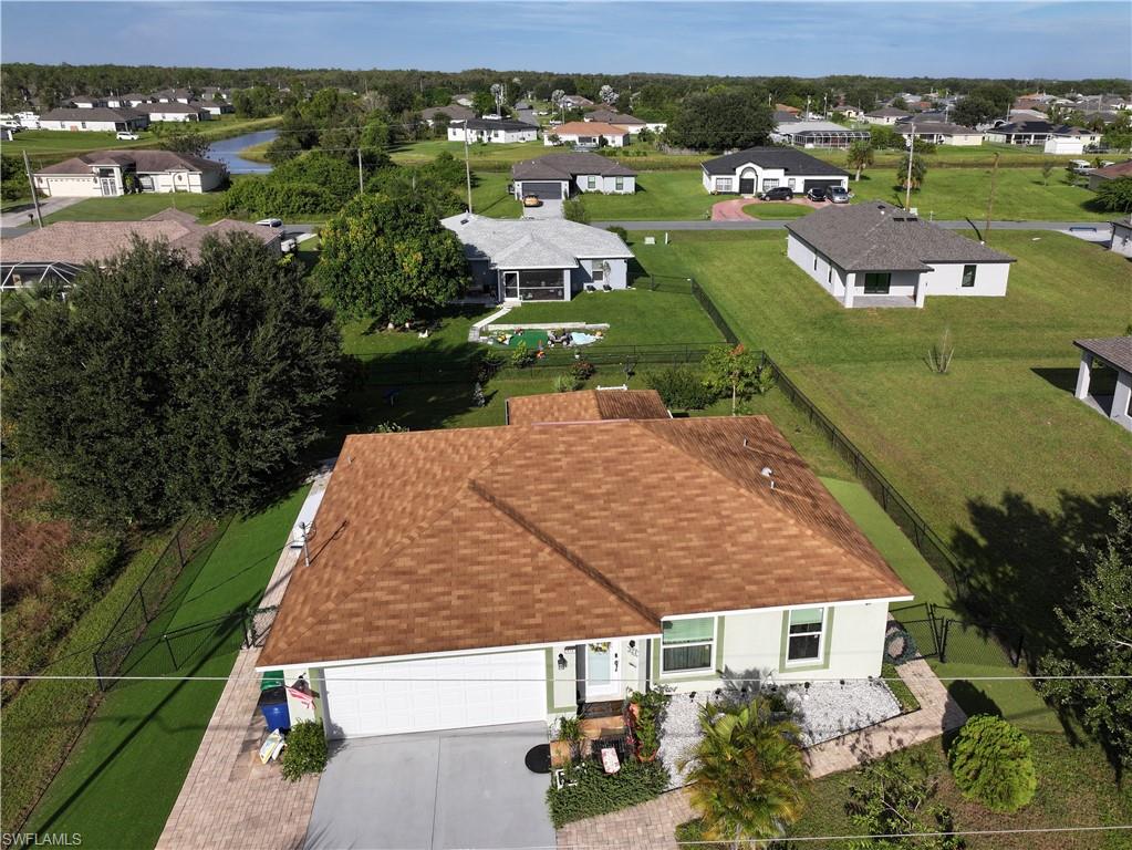 Aerial perspective of the property
