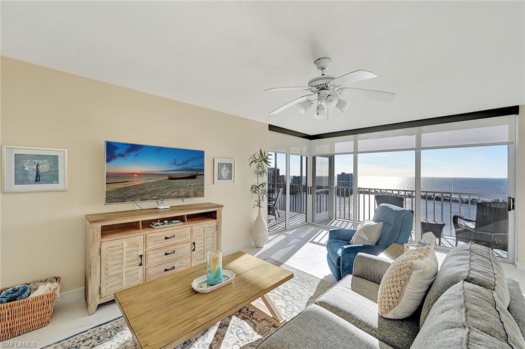 Living Room with a GULF view