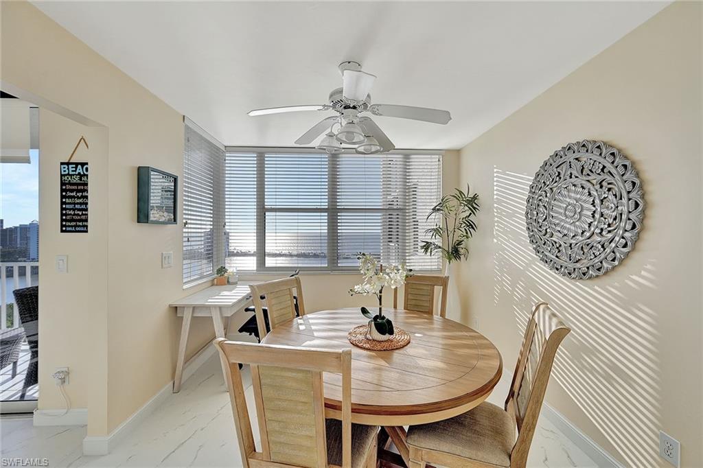 Dining Area with Desk